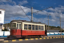 Bernhard Saalfeld - Strassenbahn in Colares
